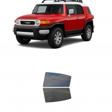 לרכב Toyota FJ Two-door SUV 2007 ציפוי חלונות שחורים רב פעמי סיליקון לחלונות אחוריים