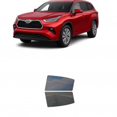 לרכב Toyota Highlander 2022 ציפוי חלונות שחורים רב פעמי סיליקון לחלונות אחוריים