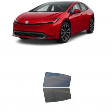 לרכב Toyota PriusPrime 2023 ציפוי חלונות שחורים רב פעמי סיליקון לחלונות אחוריים