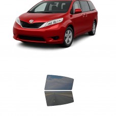 לרכב Toyota Sienna 2011 ציפוי חלונות שחורים רב פעמי סיליקון לחלונות אחוריים