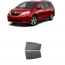 לרכב Toyota Sienna wFactony Rear Shade Four-door MV 2011 ציפוי חלונות שחורים רב פעמי סיליקון לחלונות אחוריים