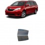 לרכב Toyota Sienna wFactony Rear Shade Four-door MV 2011 ציפוי חלונות שחורים רב פעמי קשיח לחלונות אחוריים