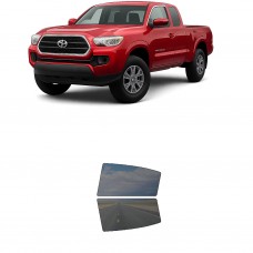לרכב Toyota Tacoma Extd PU 2016 ציפוי חלונות שחורים רב פעמי סיליקון לחלונות אחוריים