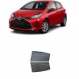 לרכב Toyota Yaris 2015 ציפוי חלונות שחורים רב פעמי קשיח לחלונות אחוריים