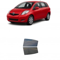 לרכב Toyota Yaris Five-door Station Wagon 2010 ציפוי חלונות שחורים רב פעמי סיליקון לחלונות אחוריים