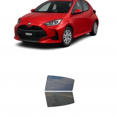 לרכב Toyota Yaris Hatchback (Yaris hatchback) 2020 ציפוי חלונות שחורים רב פעמי סיליקון לחלונות אחוריים