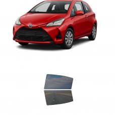 לרכב Toyota Yaris Two-door Hatchback 2018 ציפוי חלונות שחורים רב פעמי סיליקון לחלונות אחוריים