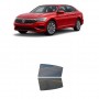 לרכב Volkswagen Jetta Sedan 2019 ציפוי חלונות שחורים רב פעמי סיליקון לחלונות אחוריים