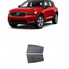 לרכב Volvo XC40 2021 ציפוי חלונות שחורים רב פעמי סיליקון לחלונות אחוריים
