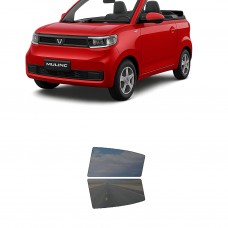 לרכב WuLing MINIEV Convertible 2023 ציפוי חלונות שחורים רב פעמי סיליקון לחלונות אחוריים