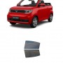 לרכב WuLing MINIEV Convertible 2023 ציפוי חלונות שחורים רב פעמי קשיח לחלונות אחוריים