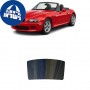 לרכב BMW Z3 Convertible 1996 ציפוי חלונות שחורים רב פעמי סיליקון לחלון האחורי