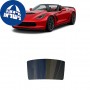 לרכב Chevrolet Corvette Convertible Z06 2019 ציפוי חלונות שחורים רב פעמי סיליקון לחלון האחורי