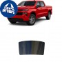 לרכב Chevrolet Silverado (New Generation) Custom 2022 ציפוי חלונות שחורים רב פעמי סיליקון לחלון האחורי
