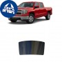 לרכב Chevrolet Silverado Crew PU 2014 ציפוי חלונות שחורים רב פעמי סיליקון לחלון האחורי