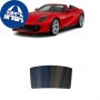 לרכב Ferrari 812 GTS 2022 ציפוי חלונות שחורים רב פעמי סיליקון לחלון האחורי