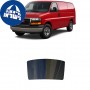 לרכב GMC Savana 2004 ציפוי חלונות שחורים רב פעמי סיליקון לחלון האחורי