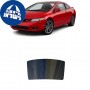 לרכב Honda Civic Si 2D Cpe 2006 ציפוי חלונות שחורים רב פעמי סיליקון לחלון האחורי