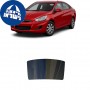 לרכב Hyundai Accent (US) 2016 ציפוי חלונות שחורים רב פעמי סיליקון לחלון האחורי
