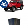 לרכב Jeep Wrangler Unlimited Two-door 2005 ציפוי חלונות שחורים רב פעמי סיליקון לחלון האחורי