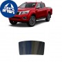 לרכב Nissan Navara Tekna Double Cab 2019 ציפוי חלונות שחורים רב פעמי סיליקון לחלון האחורי