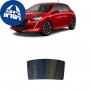 לרכב Peugeot 208 2021 ציפוי חלונות שחורים רב פעמי סיליקון לחלון האחורי