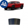 לרכב Tesla Cybertruck Crew PU 2024 ציפוי חלונות שחורים רב פעמי סיליקון לחלון האחורי