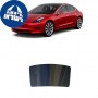לרכב Tesla Model3 2021 ציפוי חלונות שחורים רב פעמי סיליקון לחלון האחורי