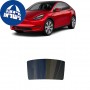 לרכב Tesla ModelY 2022 ציפוי חלונות שחורים רב פעמי סיליקון לחלון האחורי