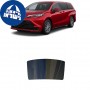 לרכב Toyota Sienna MV 2021 ציפוי חלונות שחורים רב פעמי סיליקון לחלון האחורי