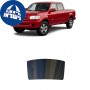 לרכב Toyota Tundra D-Cab Crew PU 2004 ציפוי חלונות שחורים רב פעמי סיליקון לחלון האחורי