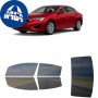 לרכב Acura ILX 2020 ציפוי חלונות שחורים רב פעמי סיליקון לחלונות קדמיים, אחוריים ולחלון האחורי