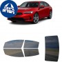 לרכב Acura Integra Hatchback 2023 ציפוי חלונות שחורים רב פעמי סיליקון לחלונות קדמיים, אחוריים ולחלון האחורי