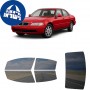 לרכב Acura RL 1996 ציפוי חלונות שחורים רב פעמי סיליקון לחלונות קדמיים, אחוריים ולחלון האחורי