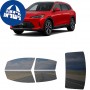 לרכב Arcfox Alfa T5 2024 ציפוי חלונות שחורים רב פעמי סיליקון לחלונות קדמיים, אחוריים ולחלון האחורי