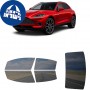לרכב Aston Martin DBX 2021 ציפוי חלונות שחורים רב פעמי סיליקון לחלונות קדמיים, אחוריים ולחלון האחורי