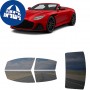לרכב Aston Martin DBS Volante 2D Conw 2018 ציפוי חלונות שחורים רב פעמי סיליקון לחלונות קדמיים, אחוריים ולחלון האחורי