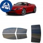 לרכב Aston Martin V8VantageS Roadster 2017 ציפוי חלונות שחורים רב פעמי סיליקון לחלונות קדמיים, אחוריים ולחלון האחורי