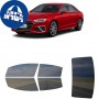 לרכב Audi A4L 2020 ציפוי חלונות שחורים רב פעמי סיליקון לחלונות קדמיים, אחוריים ולחלון האחורי