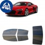 לרכב Audi R8 Coupe 2020 ציפוי חלונות שחורים רב פעמי סיליקון לחלונות קדמיים, אחוריים ולחלון האחורי
