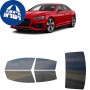 לרכב Audi RS5 2021 ציפוי חלונות שחורים רב פעמי סיליקון לחלונות קדמיים, אחוריים ולחלון האחורי