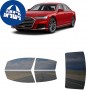 לרכב Audi S8 2020 ציפוי חלונות שחורים רב פעמי סיליקון לחלונות קדמיים, אחוריים ולחלון האחורי