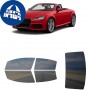 לרכב Audi TT Roadster 2016 ציפוי חלונות שחורים רב פעמי סיליקון לחלונות קדמיים, אחוריים ולחלון האחורי