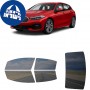 לרכב BMW 1Series Sportback 2020 ציפוי חלונות שחורים רב פעמי סיליקון לחלונות קדמיים, אחוריים ולחלון האחורי