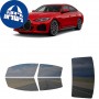 לרכב BMW 4 Series Gran Coupe M440I 2022 ציפוי חלונות שחורים רב פעמי סיליקון לחלונות קדמיים, אחוריים ולחלון האחורי