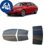 לרכב BMW 4Series Four-door 2018 ציפוי חלונות שחורים רב פעמי סיליקון לחלונות קדמיים, אחוריים ולחלון האחורי