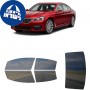 לרכב BMW 7Series i 2016 ציפוי חלונות שחורים רב פעמי סיליקון לחלונות קדמיים, אחוריים ולחלון האחורי