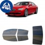 לרכב BMW Alpina B6 2017 ציפוי חלונות שחורים רב פעמי סיליקון לחלונות קדמיים, אחוריים ולחלון האחורי