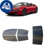 לרכב BMW i8 Two-door Convertible 2018 ציפוי חלונות שחורים רב פעמי סיליקון לחלונות קדמיים, אחוריים ולחלון האחורי