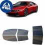 לרכב BMW i8 Two-door Coupe 2015 ציפוי חלונות שחורים רב פעמי סיליקון לחלונות קדמיים, אחוריים ולחלון האחורי